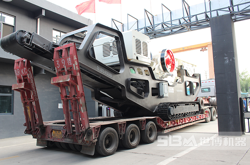 履帶粗碎移動(dòng)站發(fā)貨圖