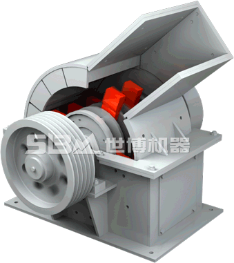 小型煤矸石破碎機工作原理圖