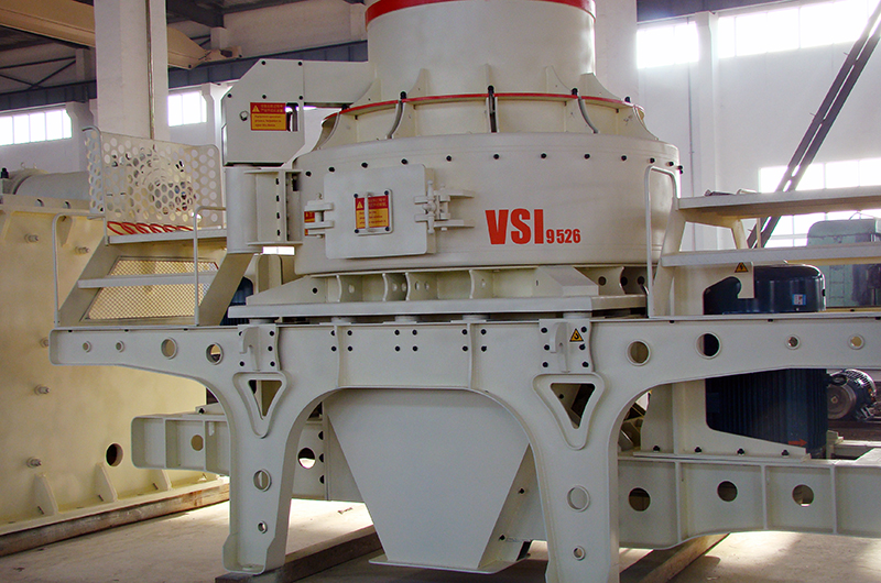 第三代石頭制砂機，VSI制砂機