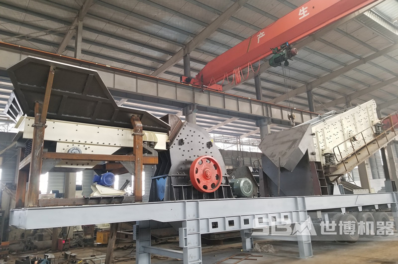 移動矸石粉碎機，重錘式移動破碎機