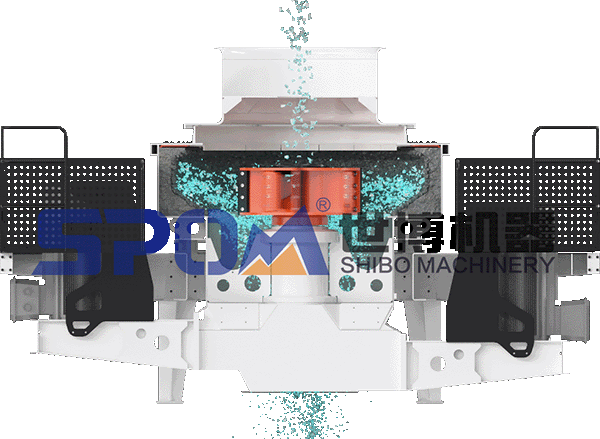 VSI 制砂機工作原理